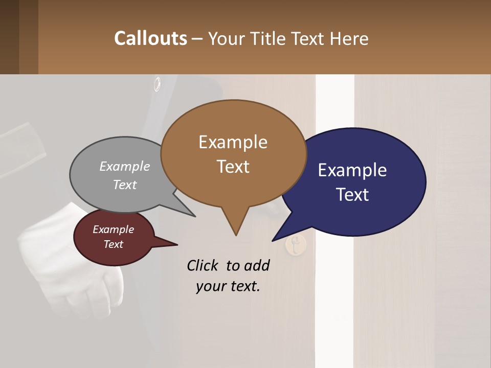 Power Equipment Remote PowerPoint Template