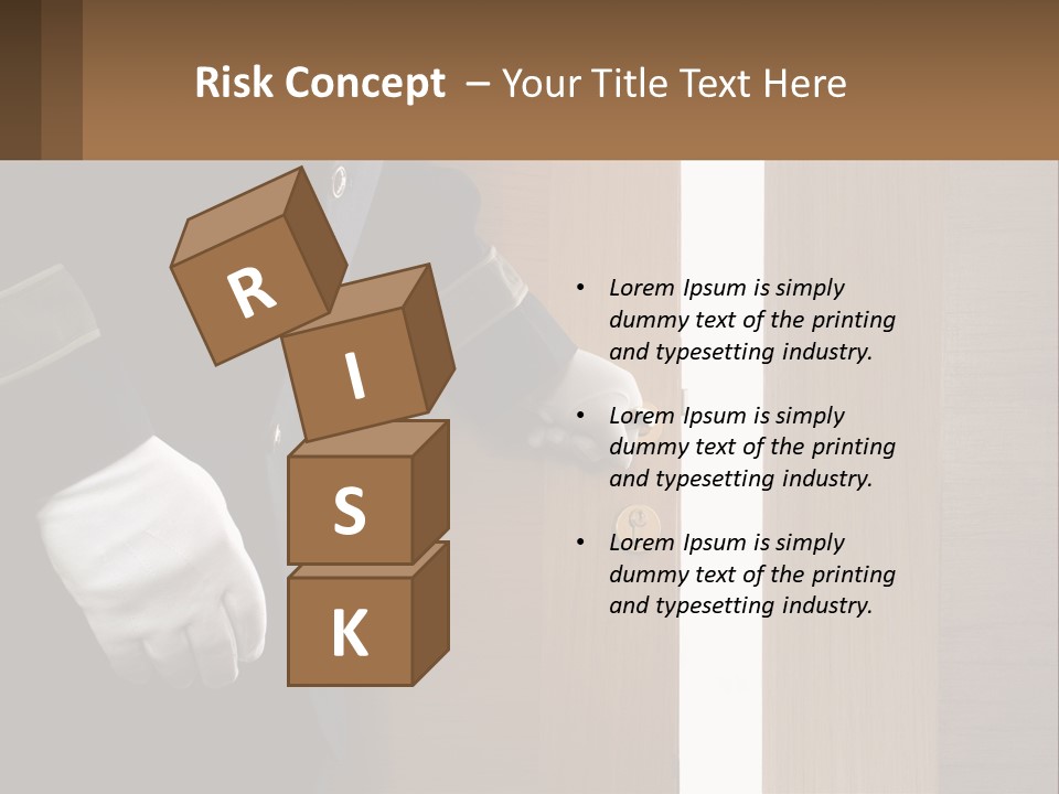 Power Equipment Remote PowerPoint Template