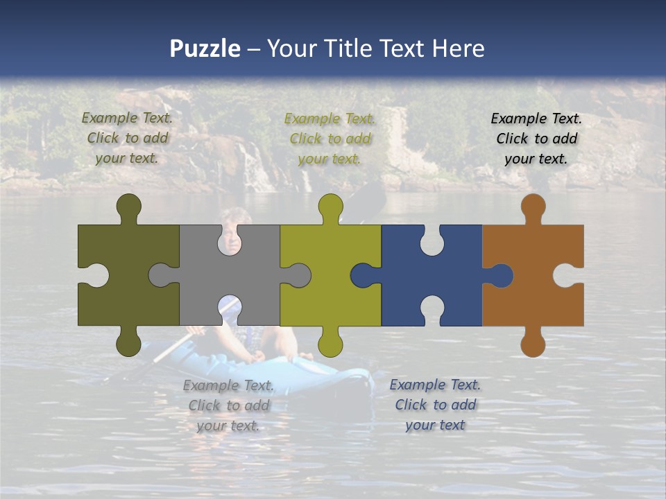 Unit System House PowerPoint Template