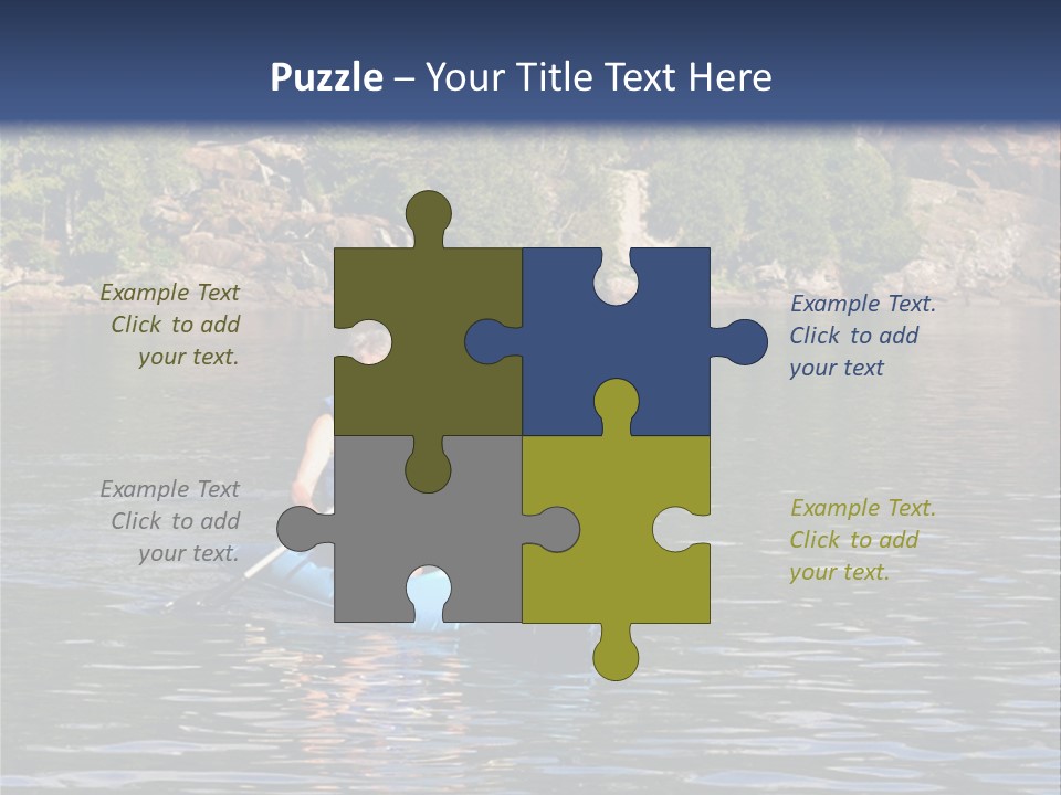 Unit System House PowerPoint Template