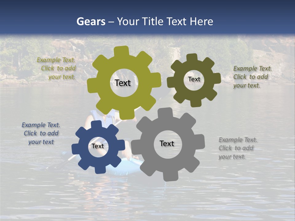 Unit System House PowerPoint Template