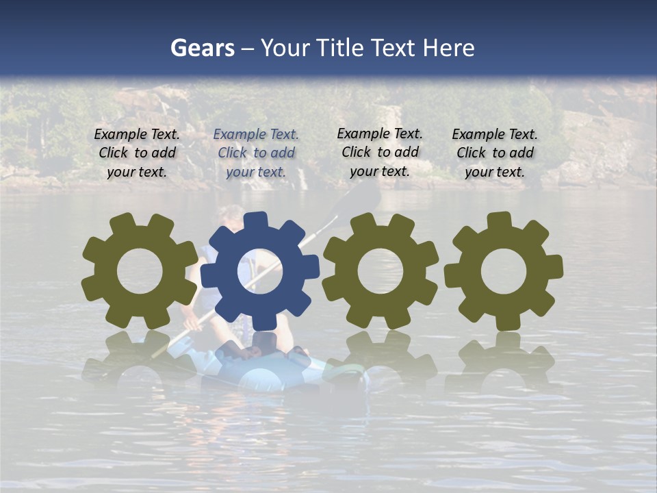 Unit System House PowerPoint Template