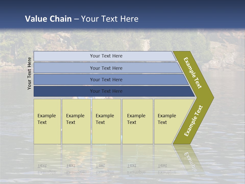 Unit System House PowerPoint Template