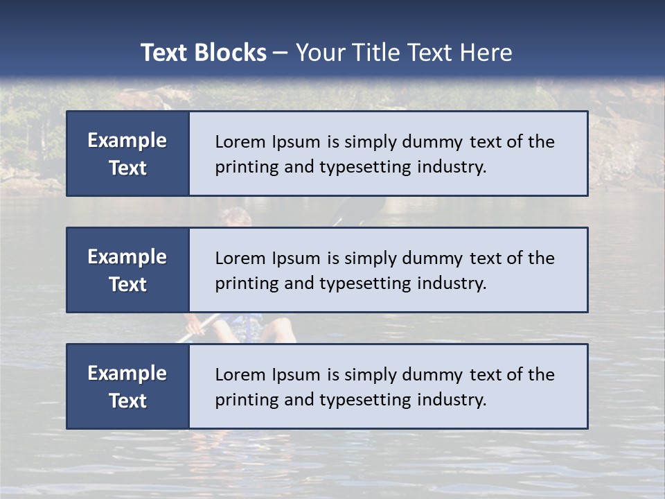 Unit System House PowerPoint Template