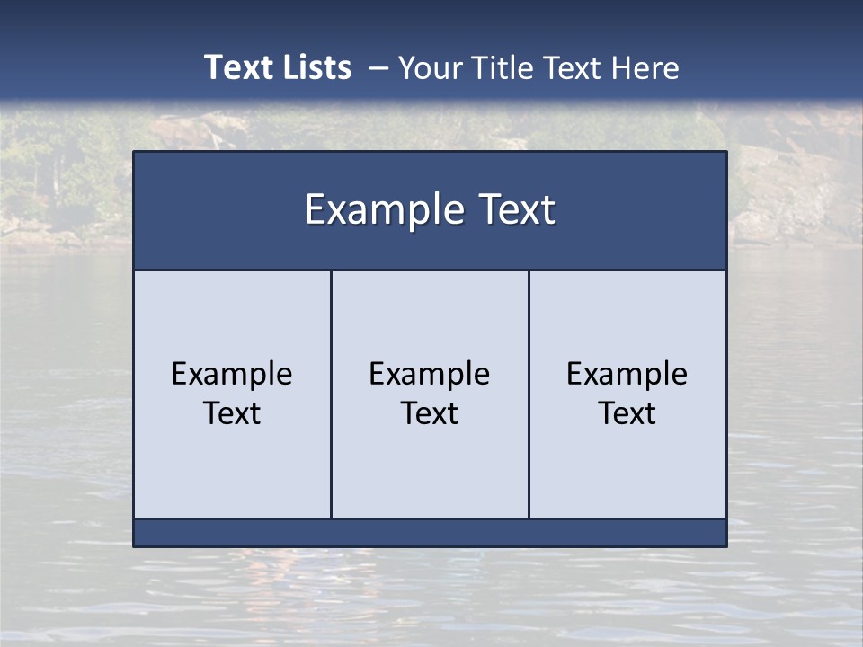 Unit System House PowerPoint Template