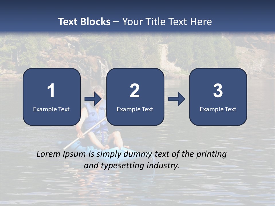 Unit System House PowerPoint Template