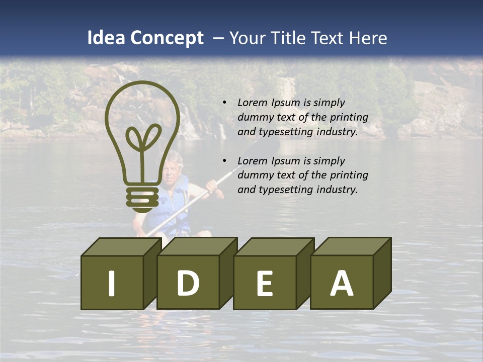 Unit System House PowerPoint Template