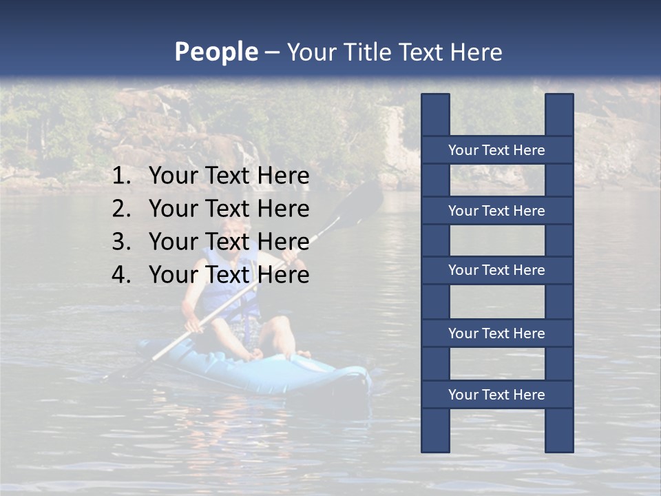 Unit System House PowerPoint Template