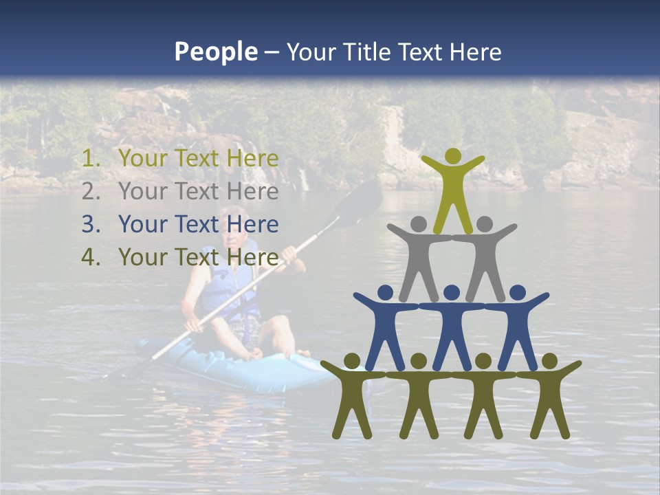 Unit System House PowerPoint Template