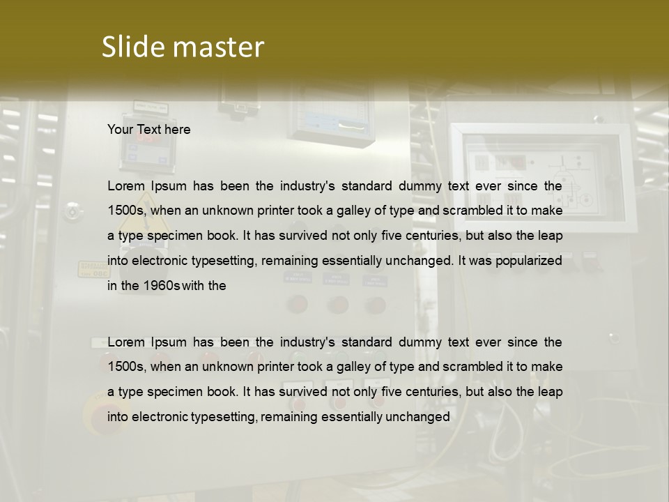 Home Conditioner Climate PowerPoint Template