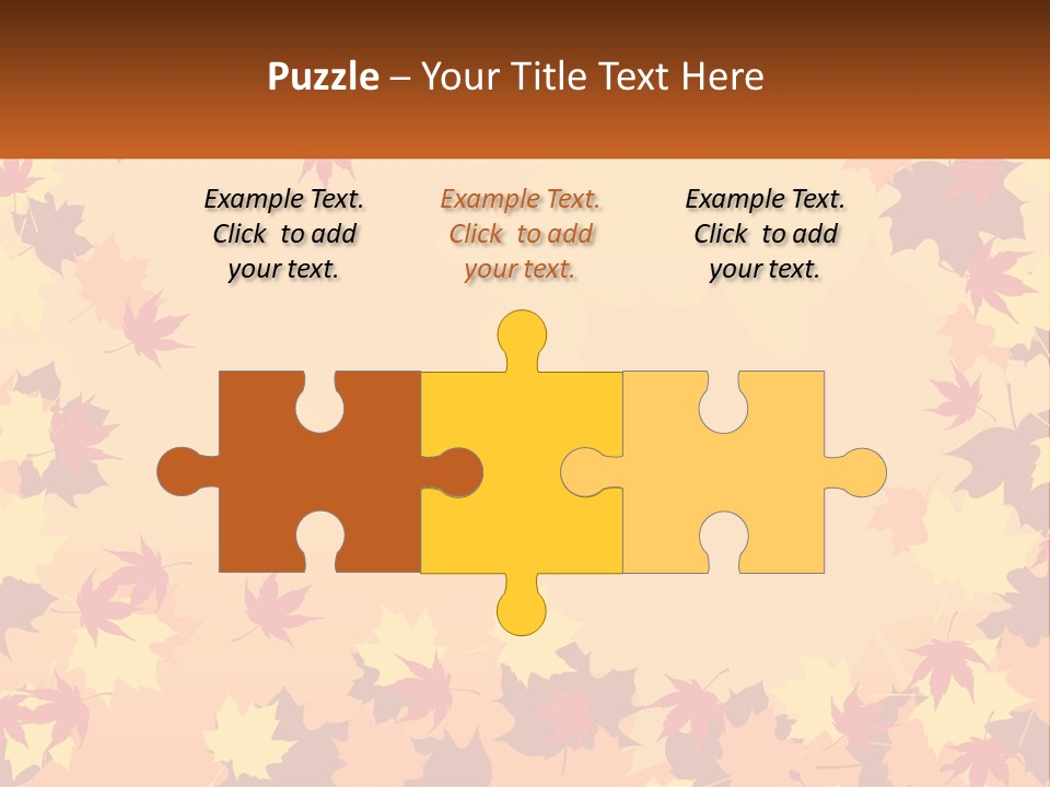 Cool White Unit PowerPoint Template