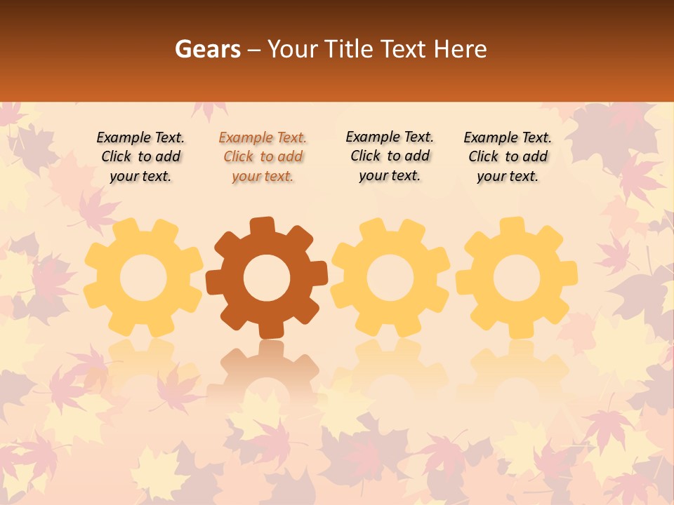 Cool White Unit PowerPoint Template