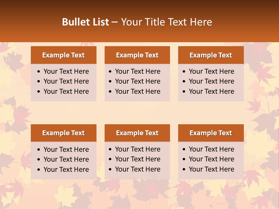 Cool White Unit PowerPoint Template