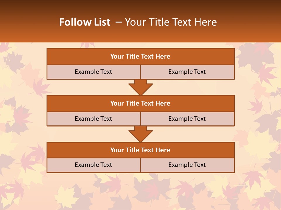Cool White Unit PowerPoint Template