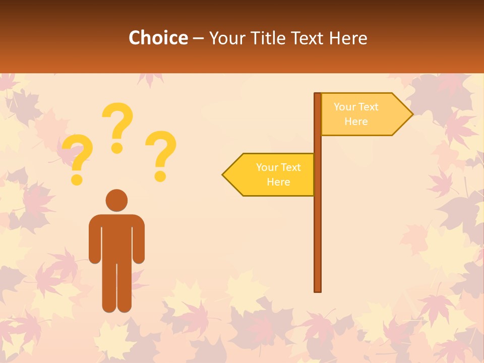Cool White Unit PowerPoint Template