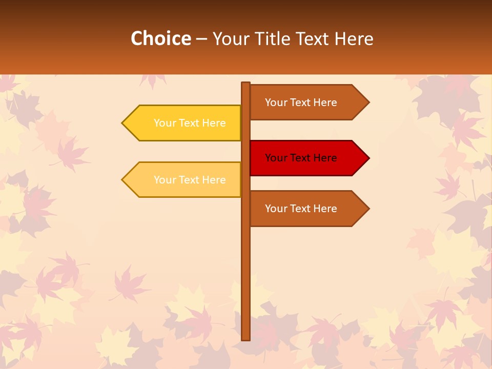 Cool White Unit PowerPoint Template