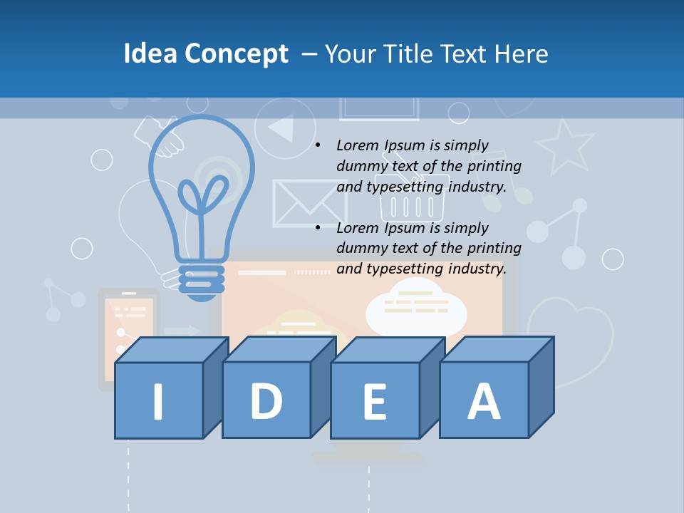 Electric Supply Cool PowerPoint Template