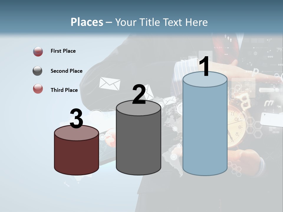 White Climate Industry PowerPoint Template