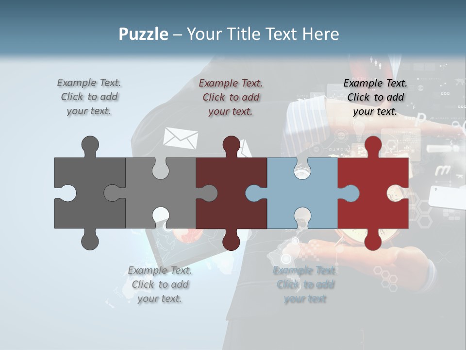 White Climate Industry PowerPoint Template