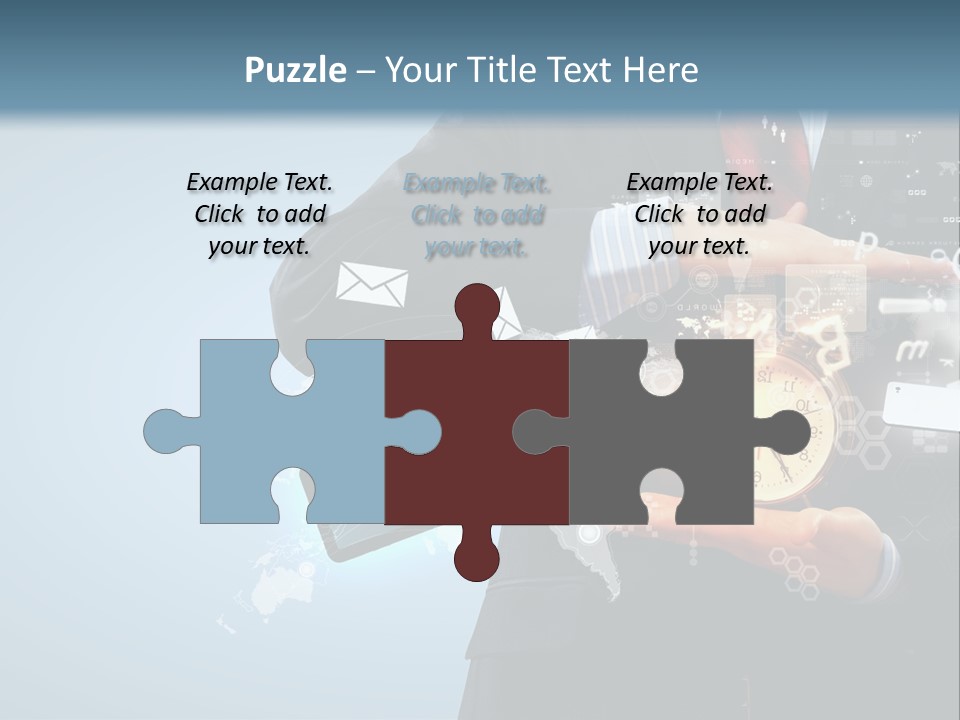 White Climate Industry PowerPoint Template