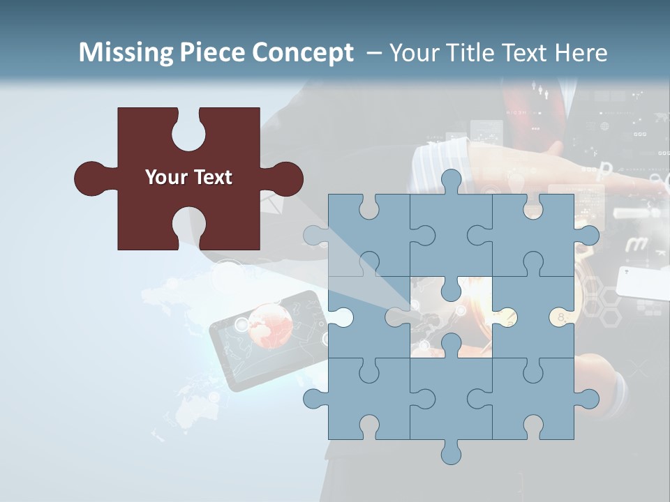 White Climate Industry PowerPoint Template