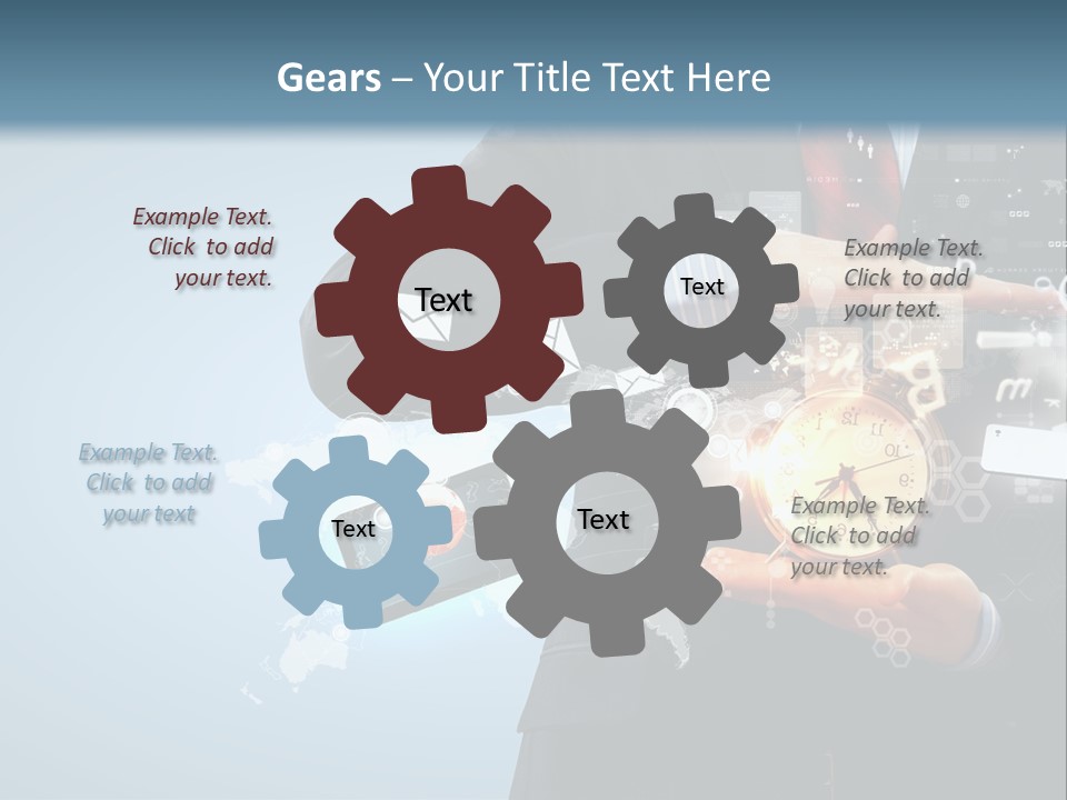 White Climate Industry PowerPoint Template