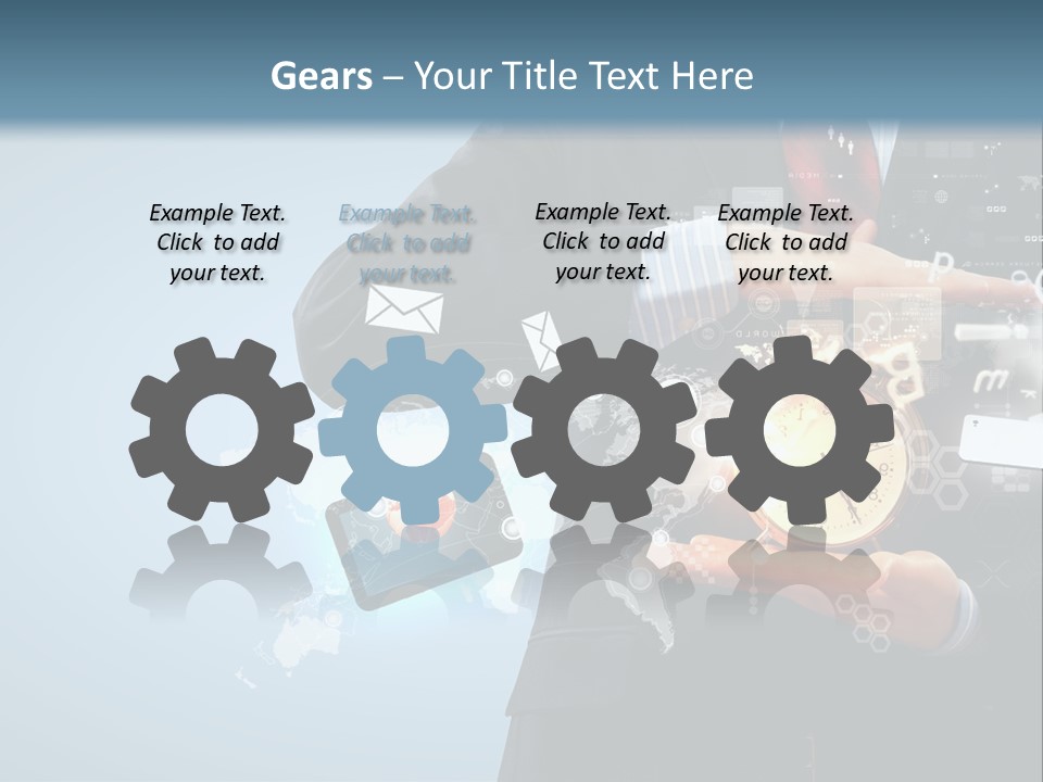 White Climate Industry PowerPoint Template