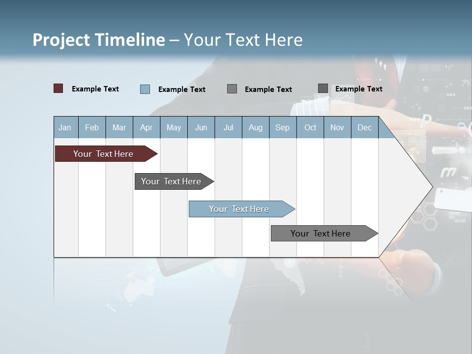 White Climate Industry PowerPoint Template