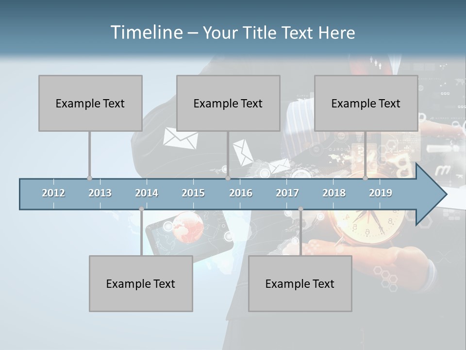 White Climate Industry PowerPoint Template