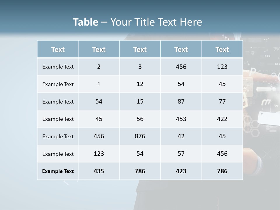 White Climate Industry PowerPoint Template