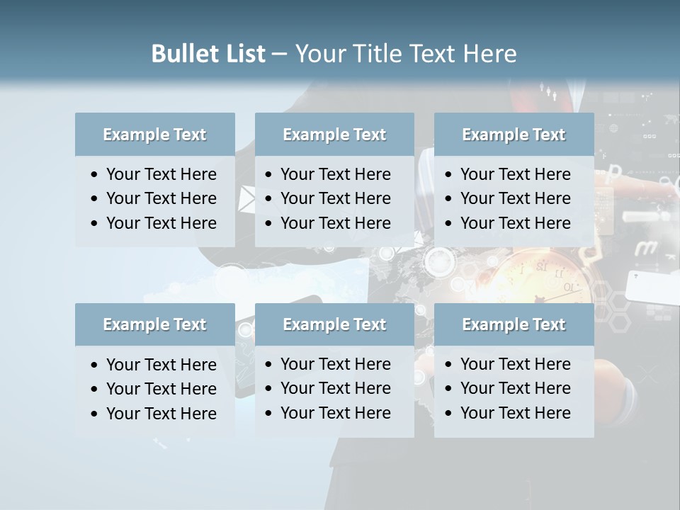 White Climate Industry PowerPoint Template