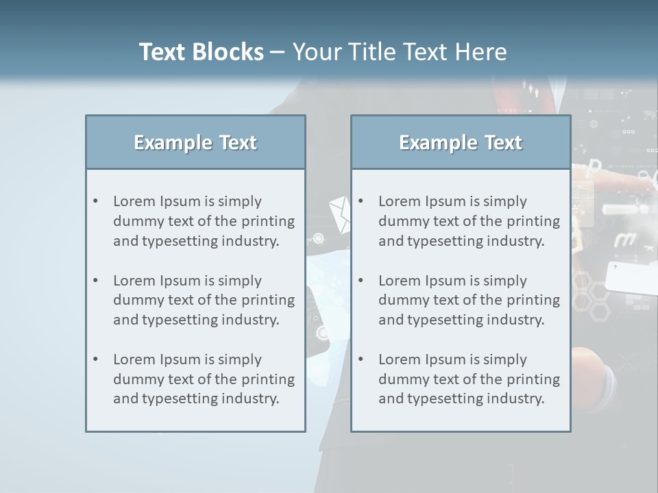 White Climate Industry PowerPoint Template