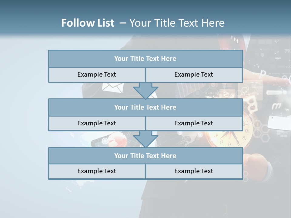 White Climate Industry PowerPoint Template