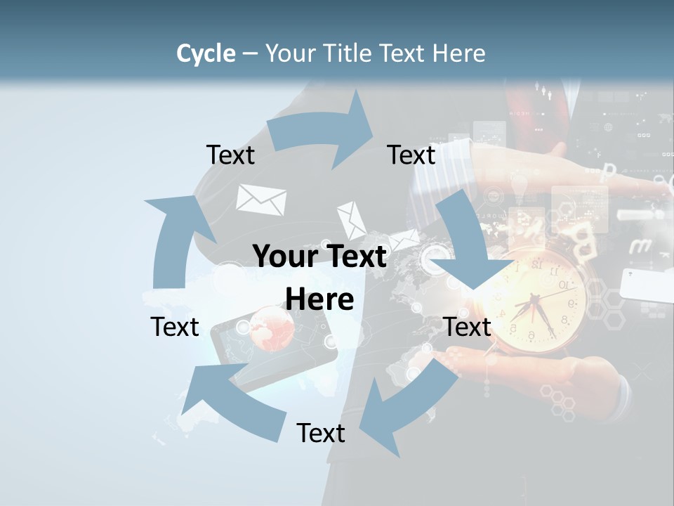 White Climate Industry PowerPoint Template