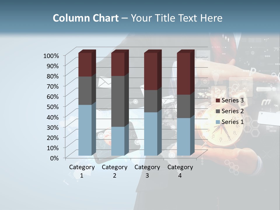 White Climate Industry PowerPoint Template