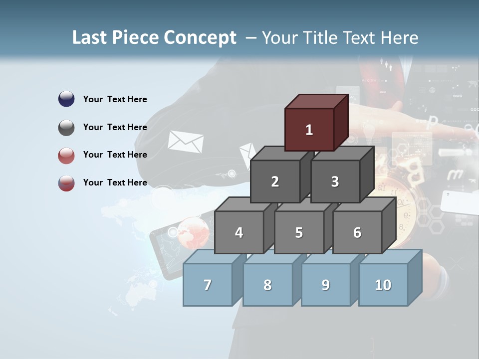 White Climate Industry PowerPoint Template