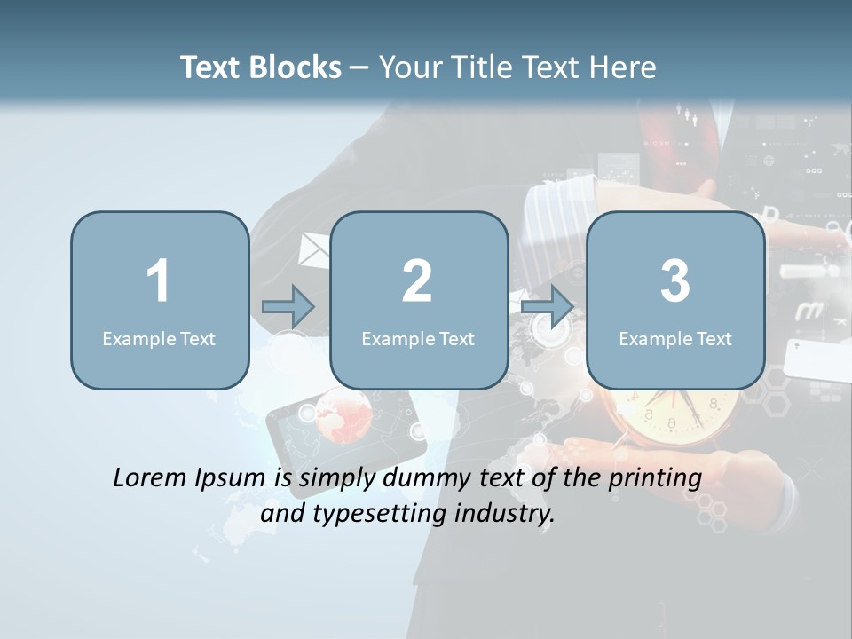 White Climate Industry PowerPoint Template