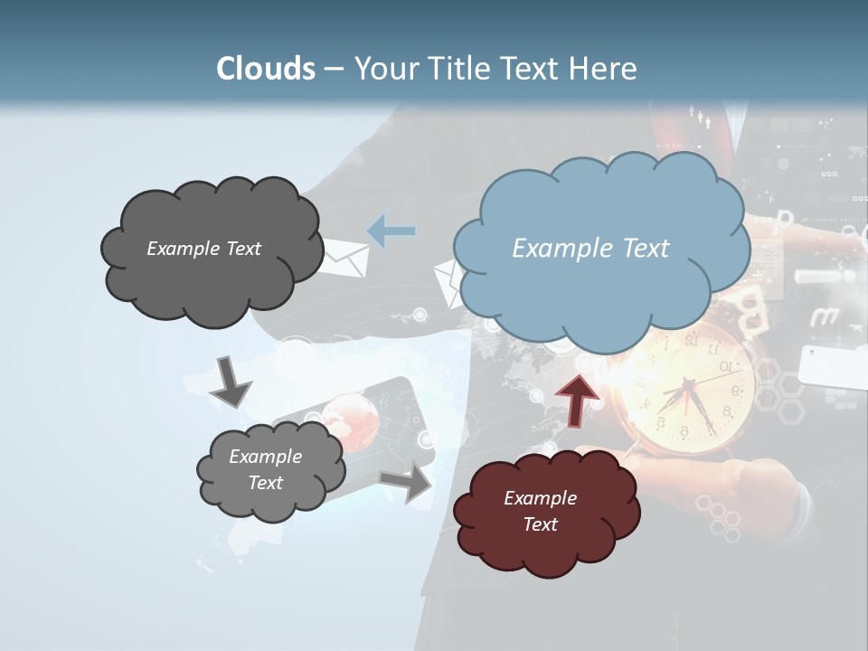 White Climate Industry PowerPoint Template