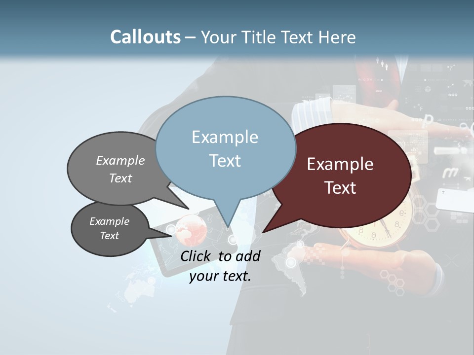 White Climate Industry PowerPoint Template