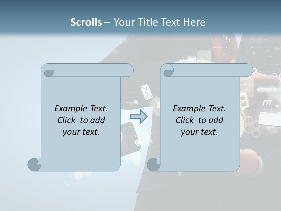 White Climate Industry PowerPoint Template