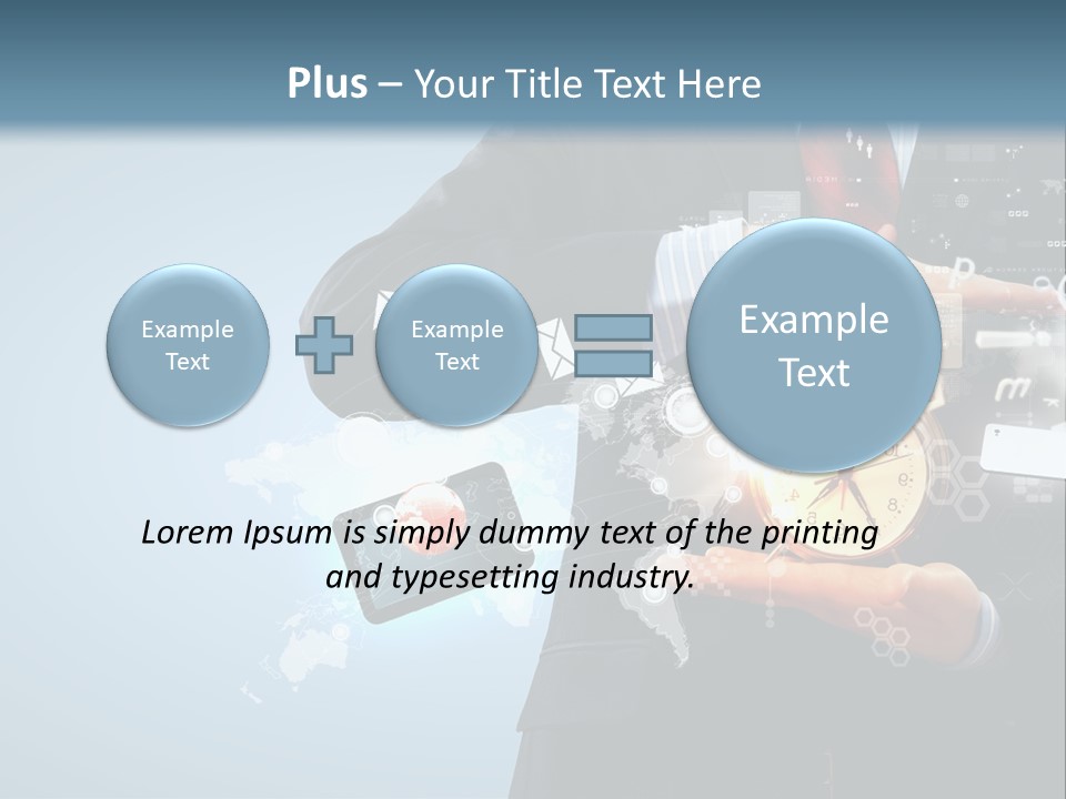 White Climate Industry PowerPoint Template