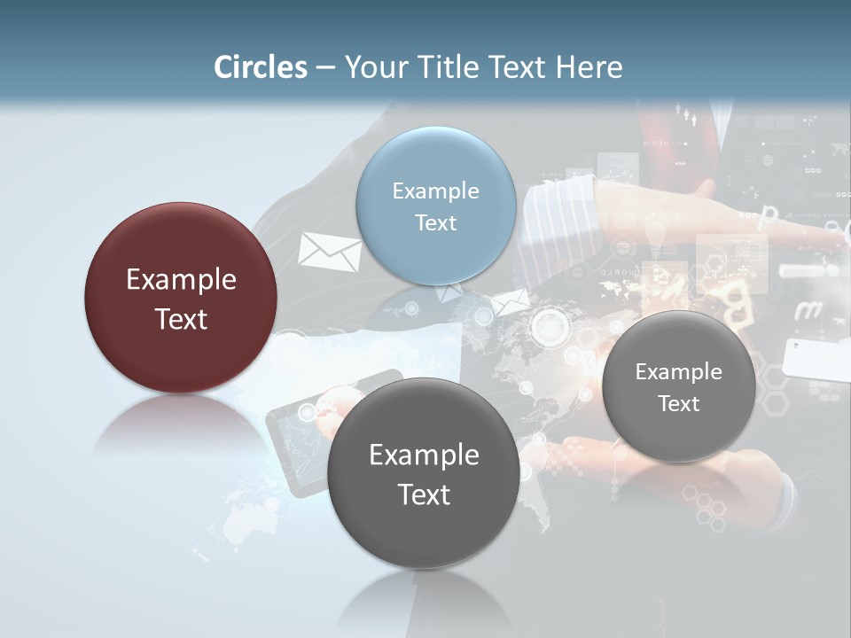 White Climate Industry PowerPoint Template