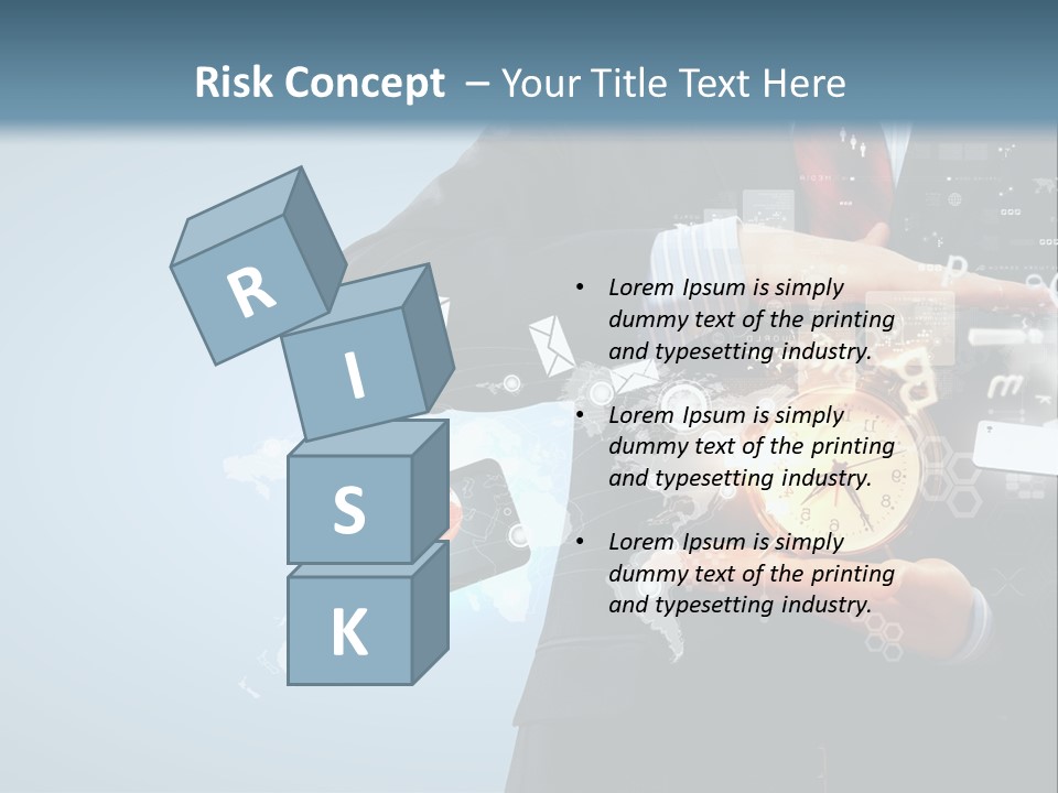 White Climate Industry PowerPoint Template