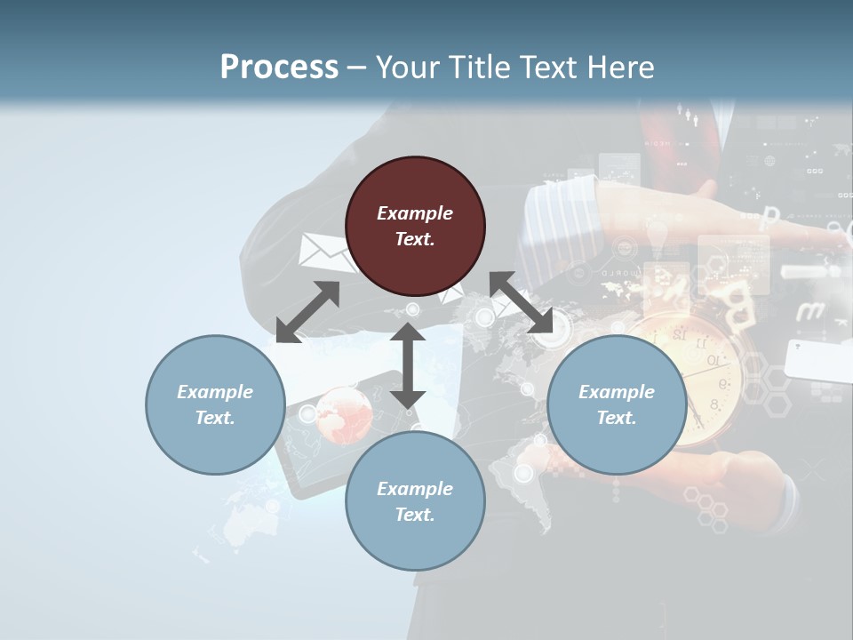 White Climate Industry PowerPoint Template