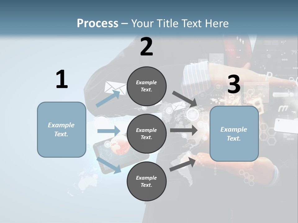 White Climate Industry PowerPoint Template