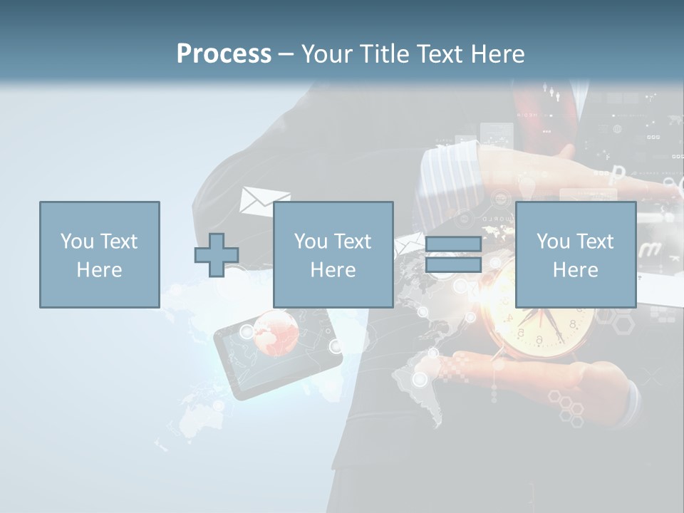 White Climate Industry PowerPoint Template