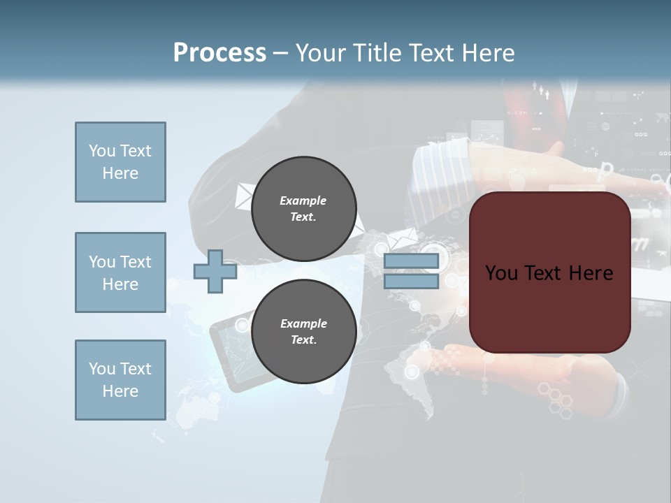 White Climate Industry PowerPoint Template