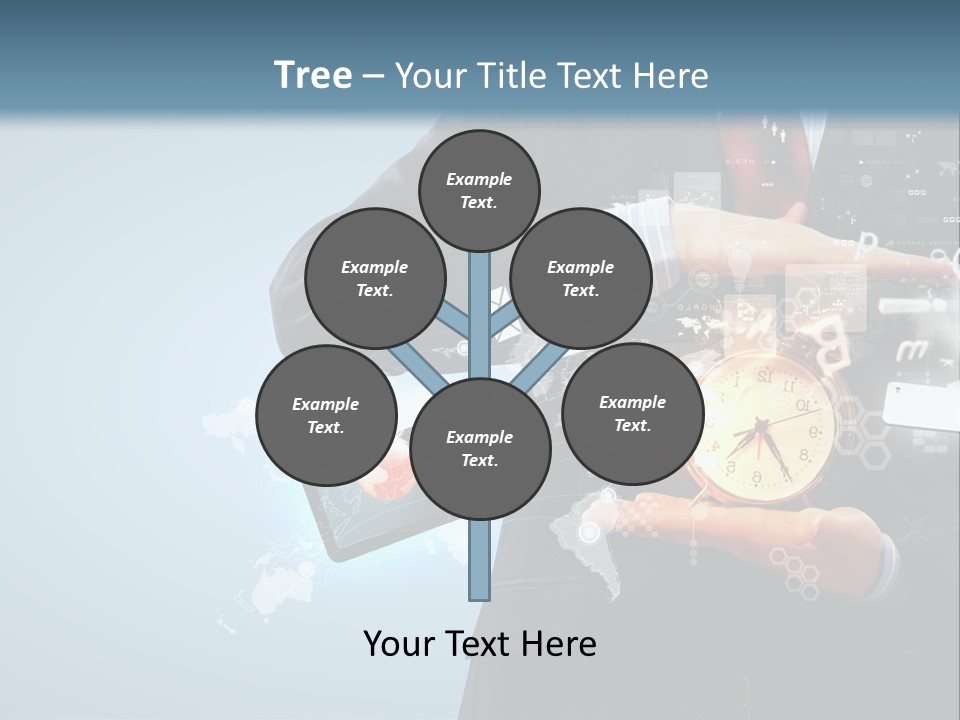 White Climate Industry PowerPoint Template