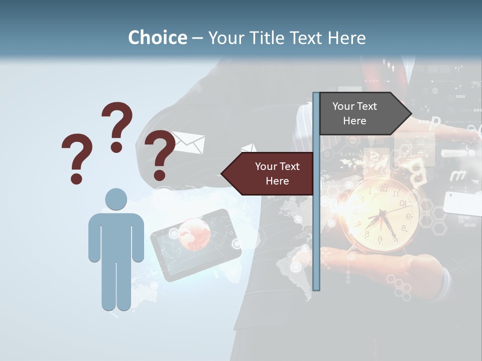 White Climate Industry PowerPoint Template
