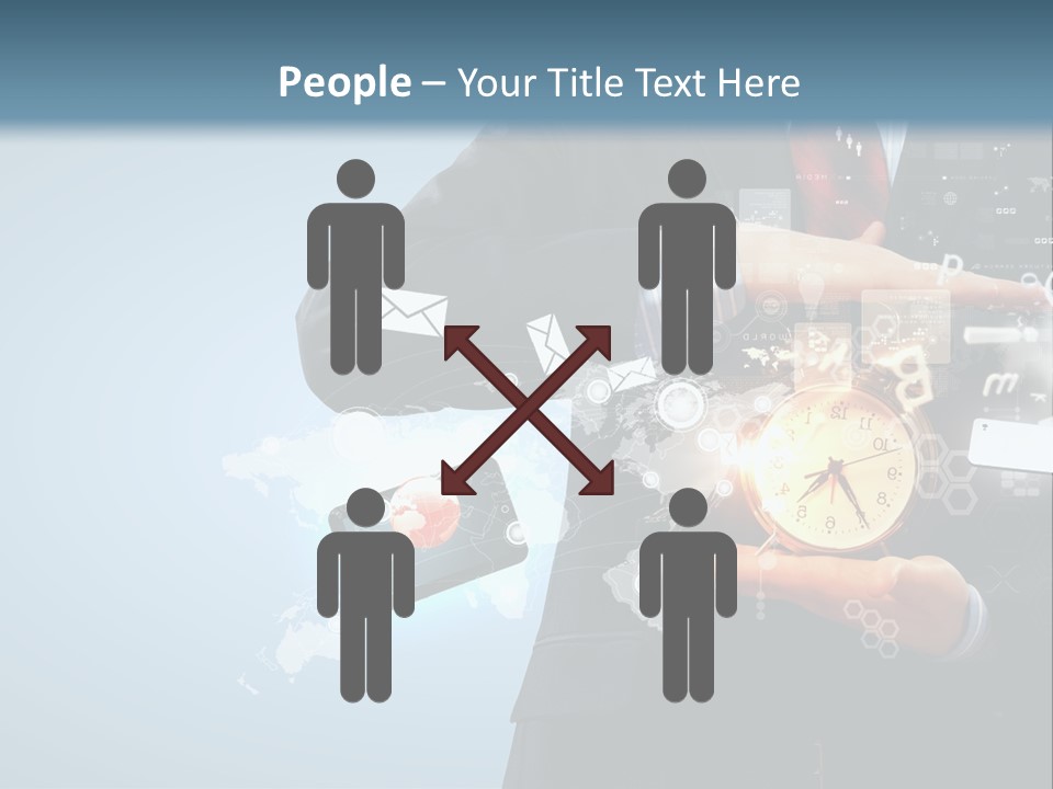 White Climate Industry PowerPoint Template